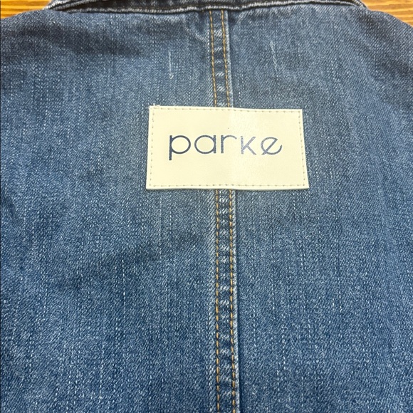 Parke Denim Romper Women’s Size Large - Picture 5 of 5